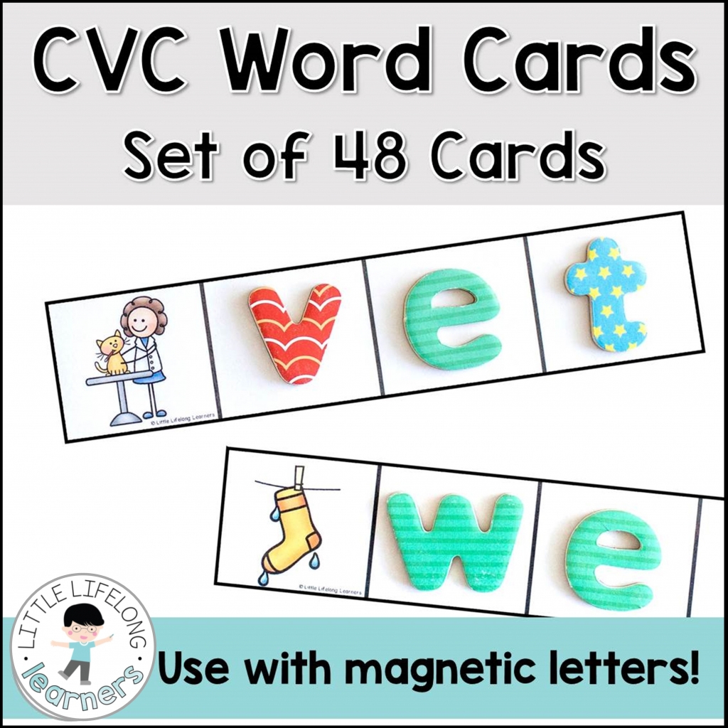 Cvc Words Flashcards Worksheet Free Esl Printable Worksheets Made 