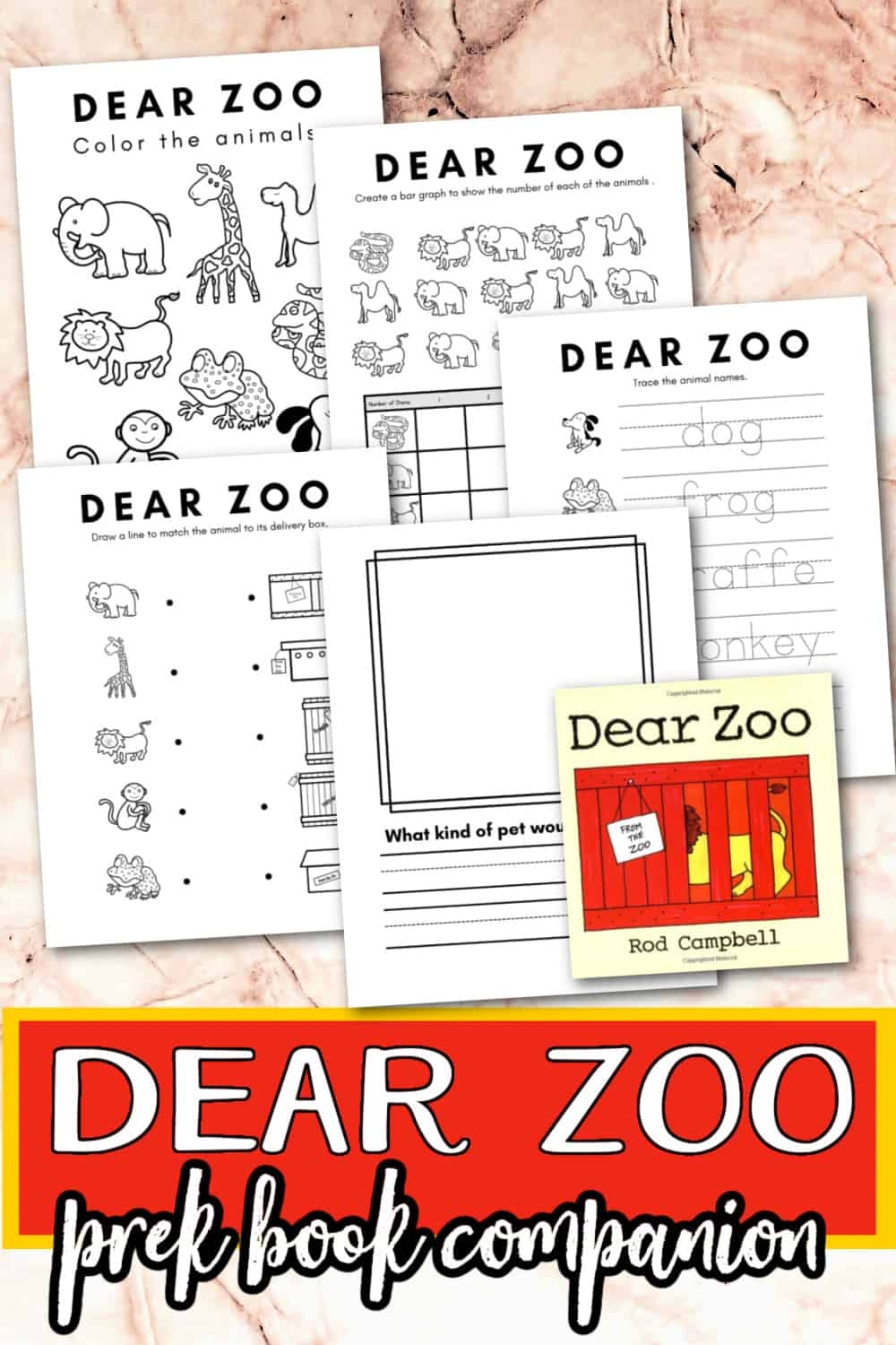 dear zoo printable activities