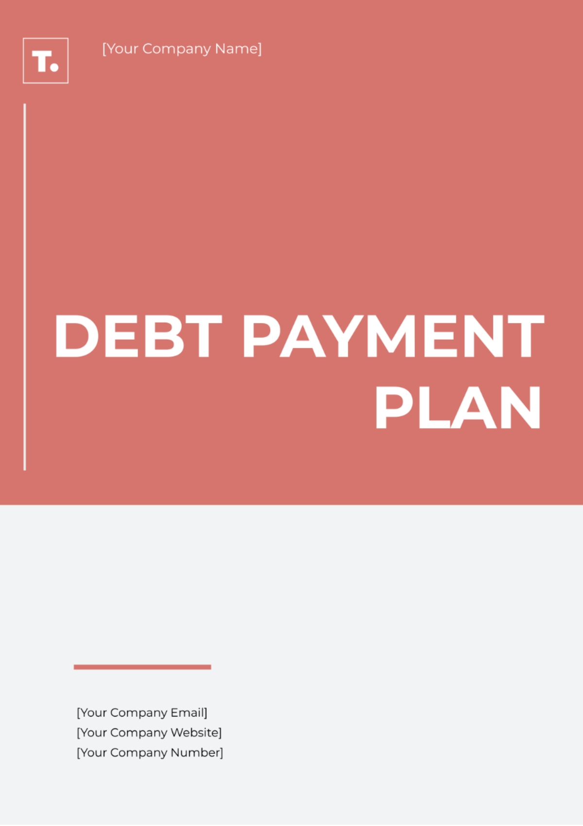 Debt Payment Plan Template Edit Online Download Example Template