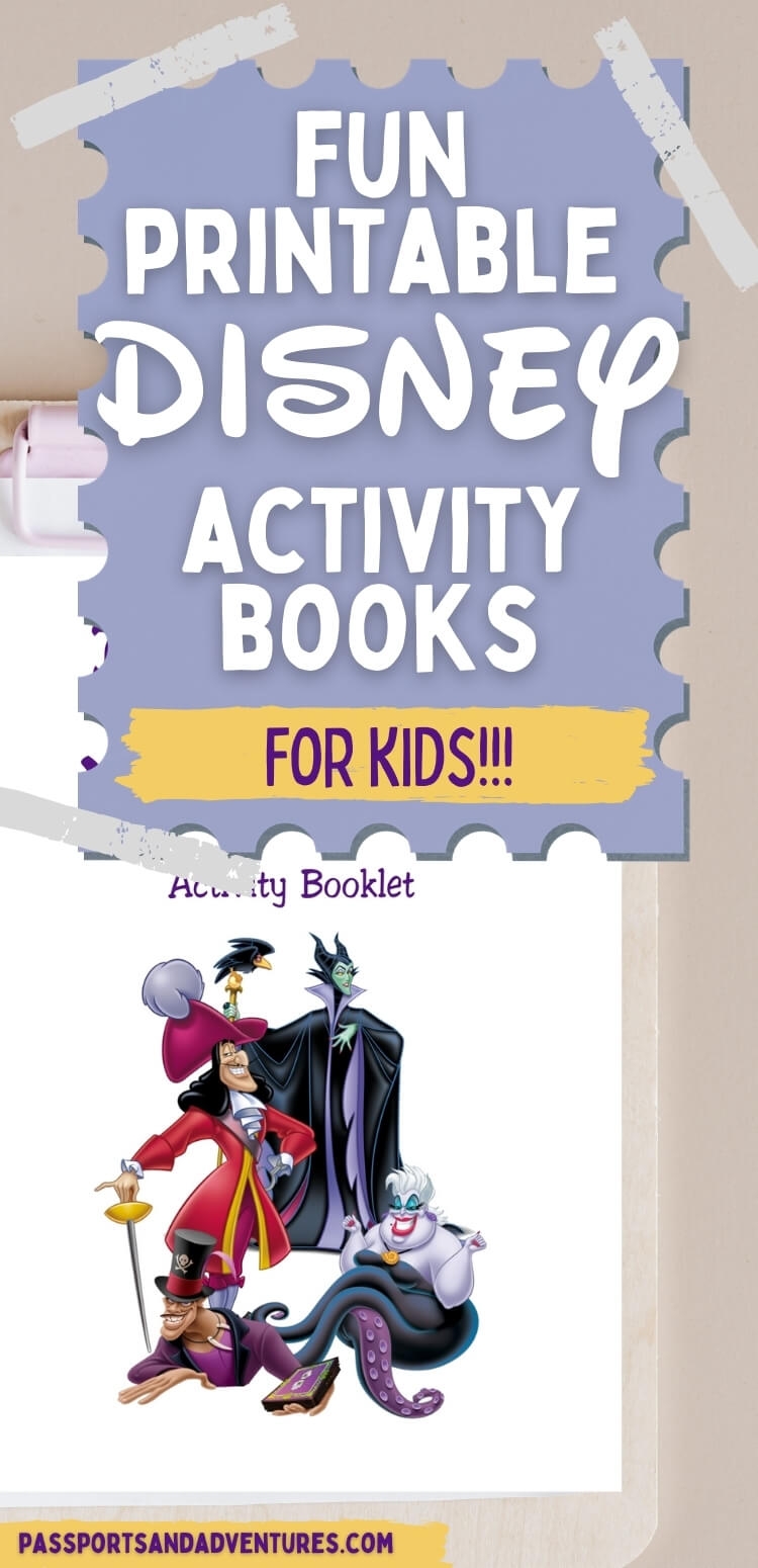 Disney Activity Printables Free Disney Activity Book Printables