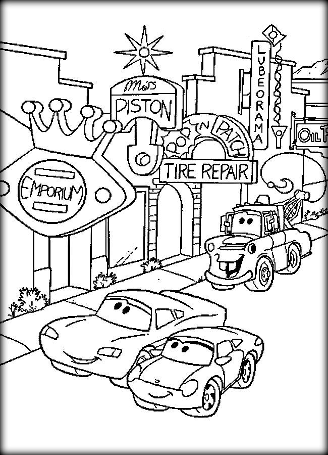 disney cars activities printables