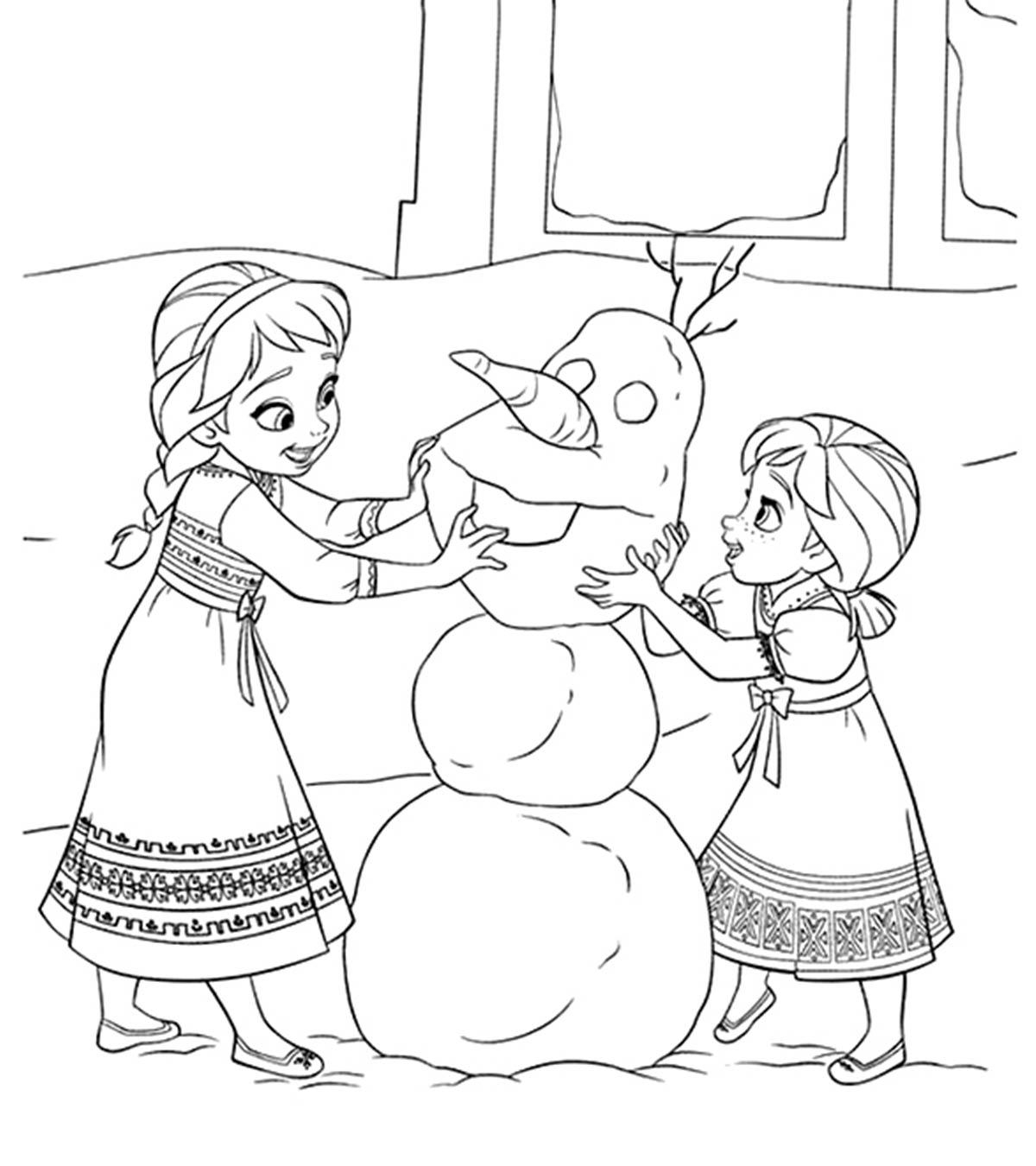Disney Frozen Printable Activities Coloring Pages My XXX Hot Girl