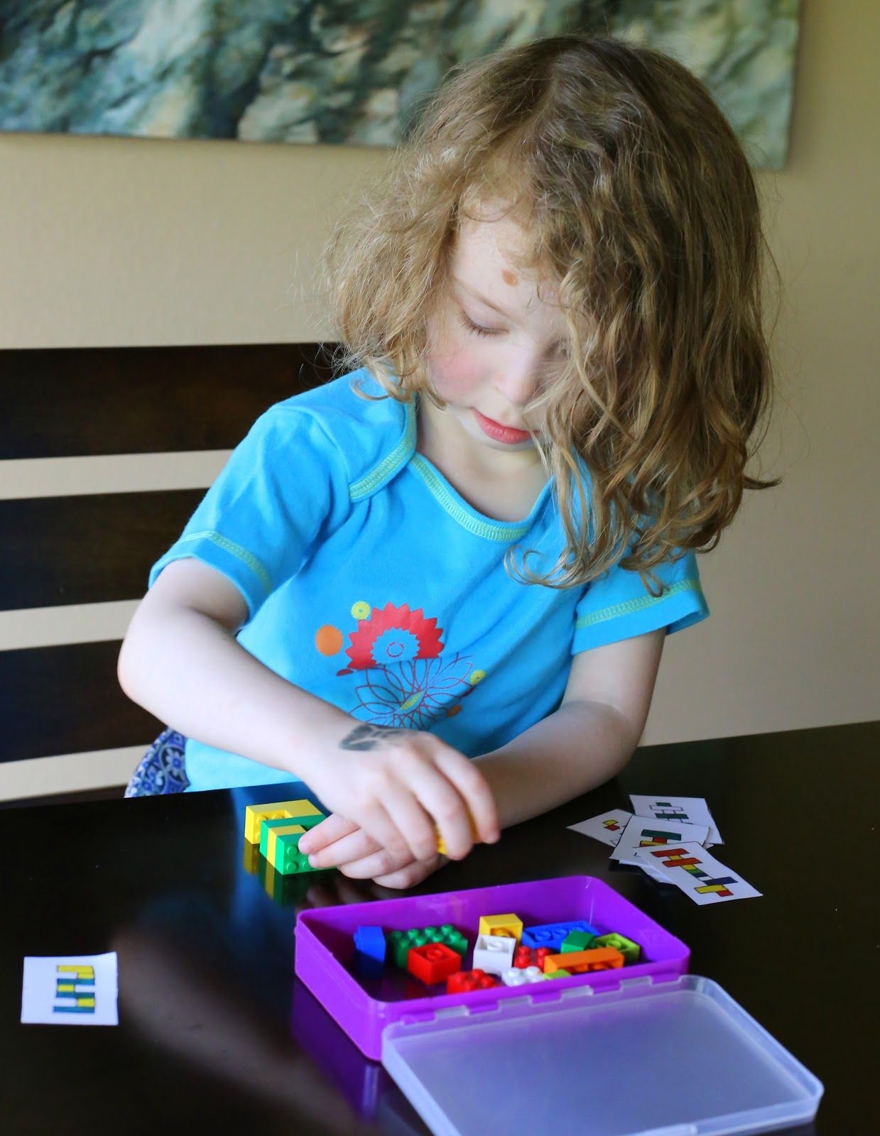 DIY Portable LEGO Kit With 24 Free Printable Activity Cards Free 