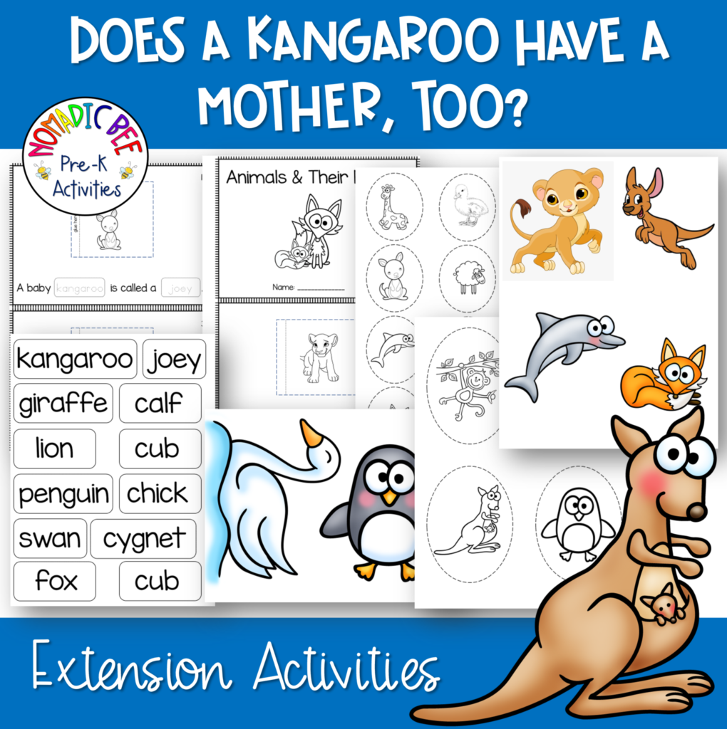 Does A Kangaroo Have A Mother Too Book Companion NBpreKactivities