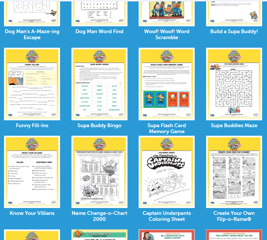 Dog Man Printable Activities Printable Free Templates