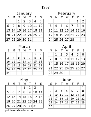 free printable 1957 party games