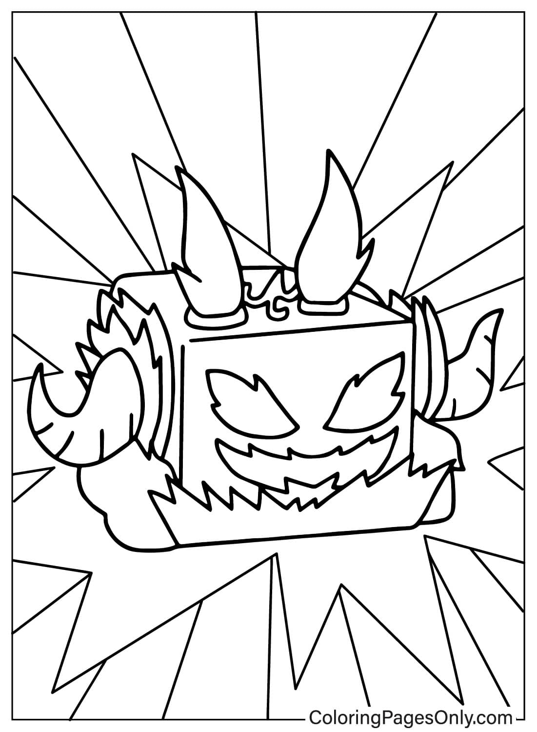 Dragon Blox Fruits Free Printable Coloring Pages