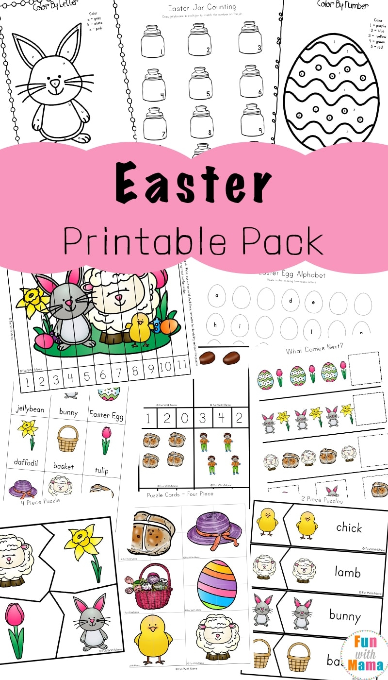 easter activities printable free