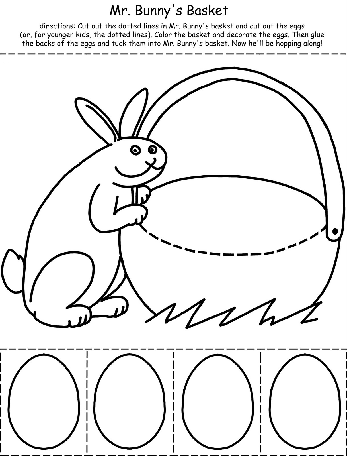 Easter Activity Sheets Printable