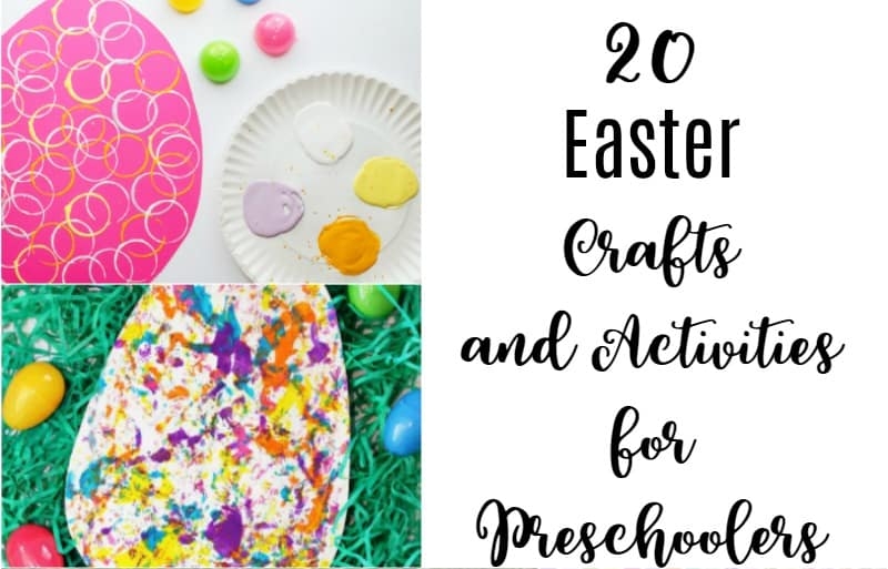Easter Crafts And Activities For Preschoolers The Unprepared Mommy