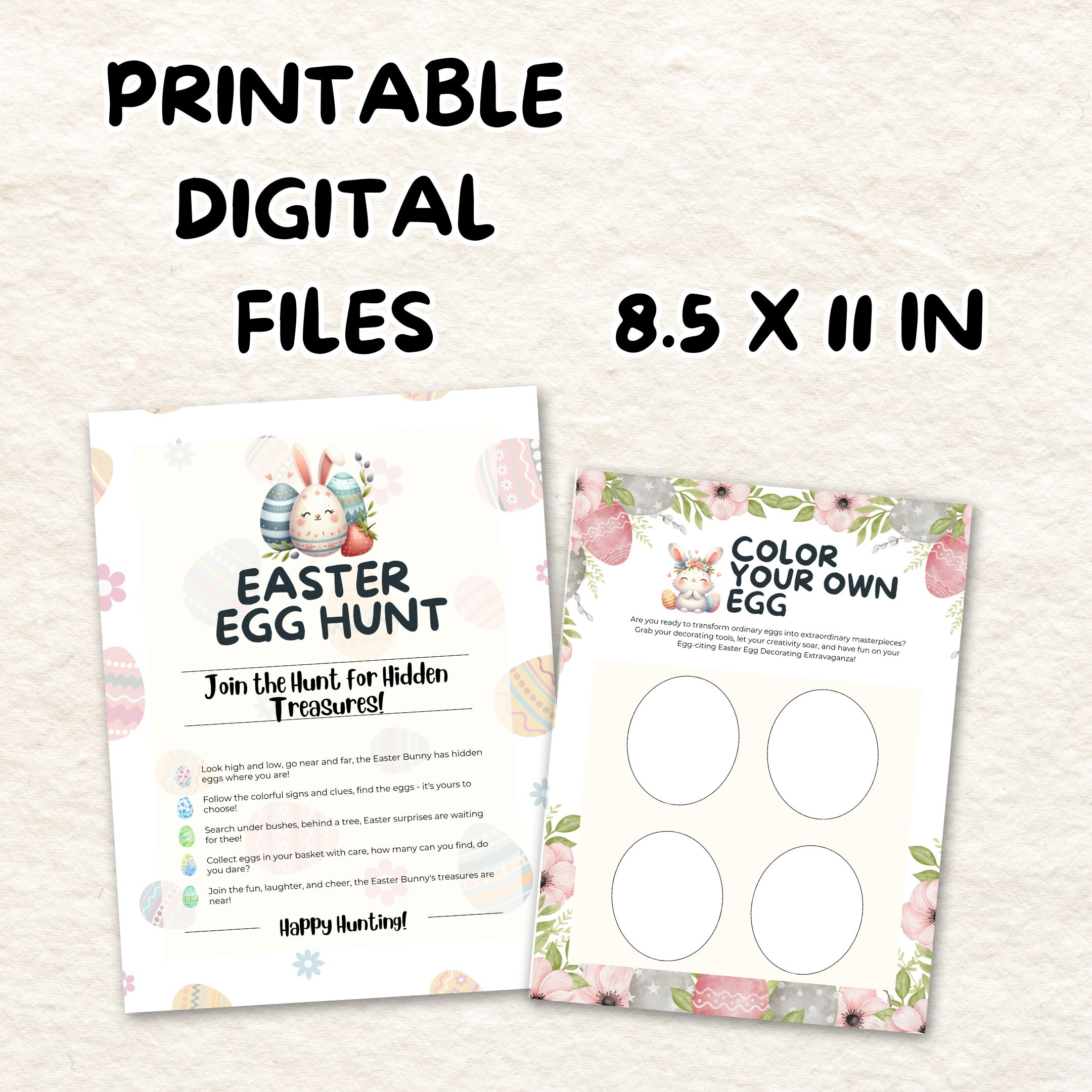 easter printable activity sheets