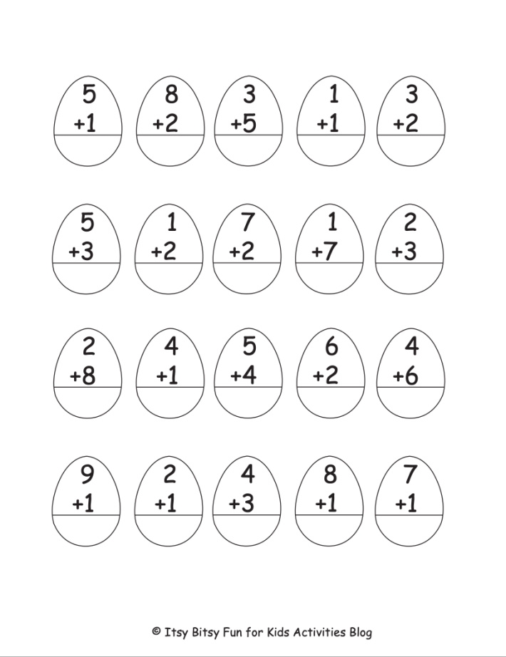 Easter Worksheets For Kids Worksheets Library