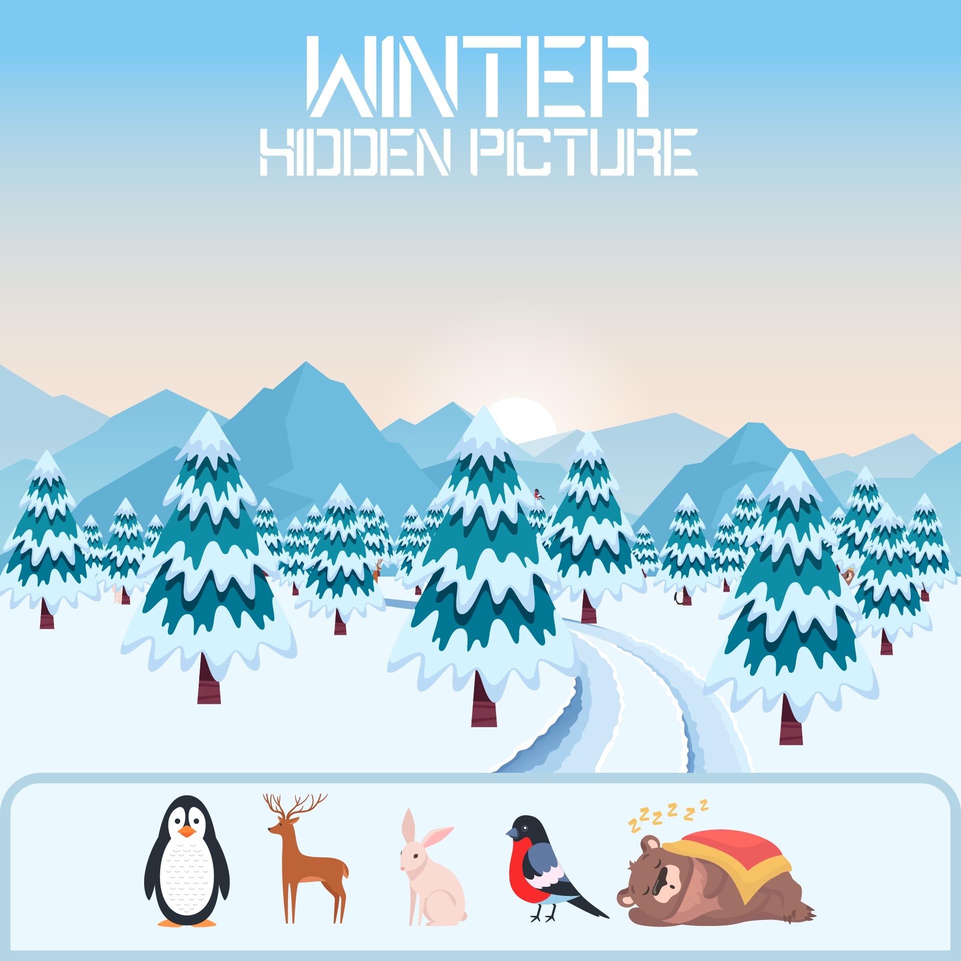 Easy Hidden Pictures Highlights 10 Free PDF Printables Printablee
