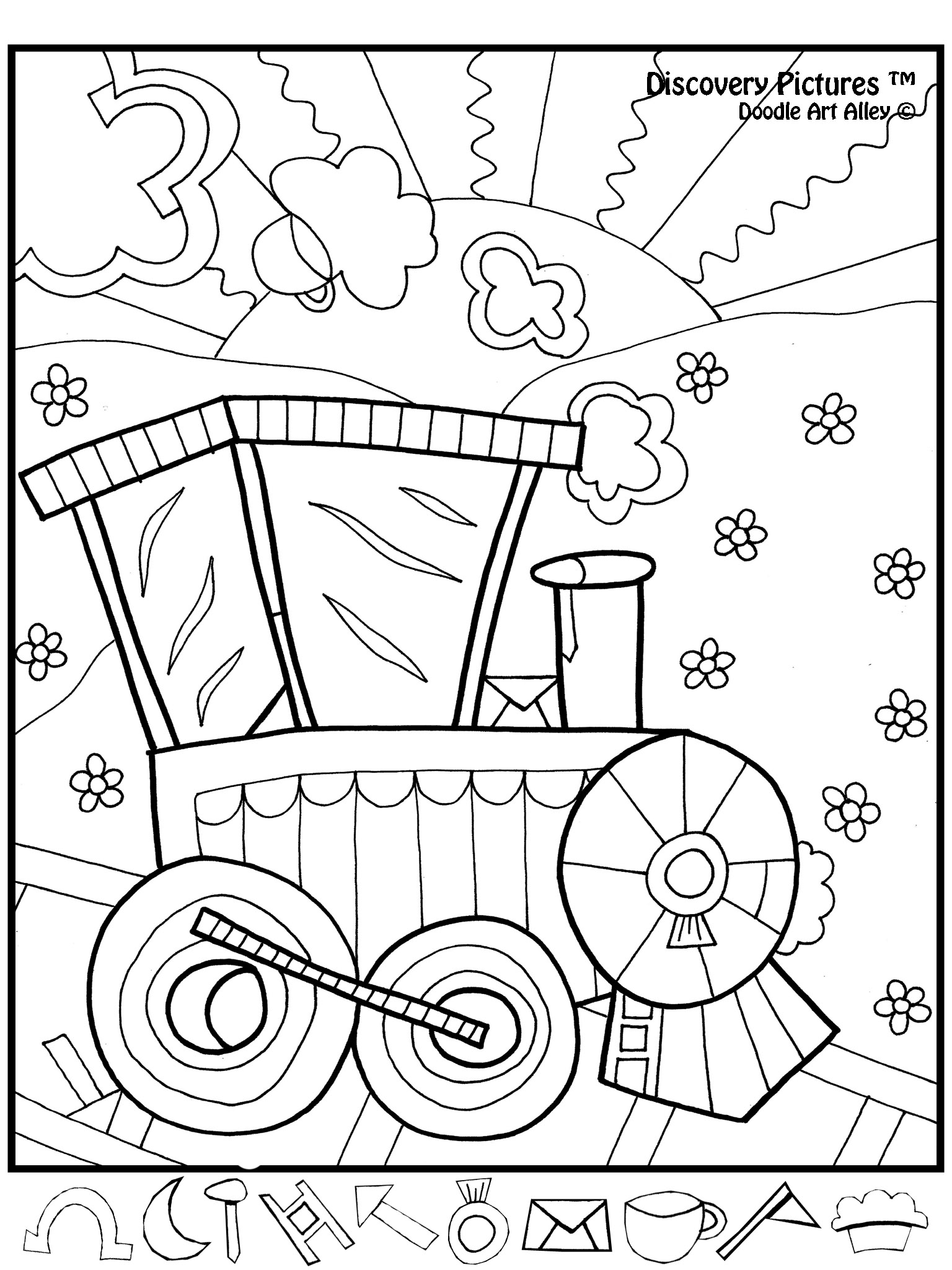 easy printable hidden pictures for preschoolers