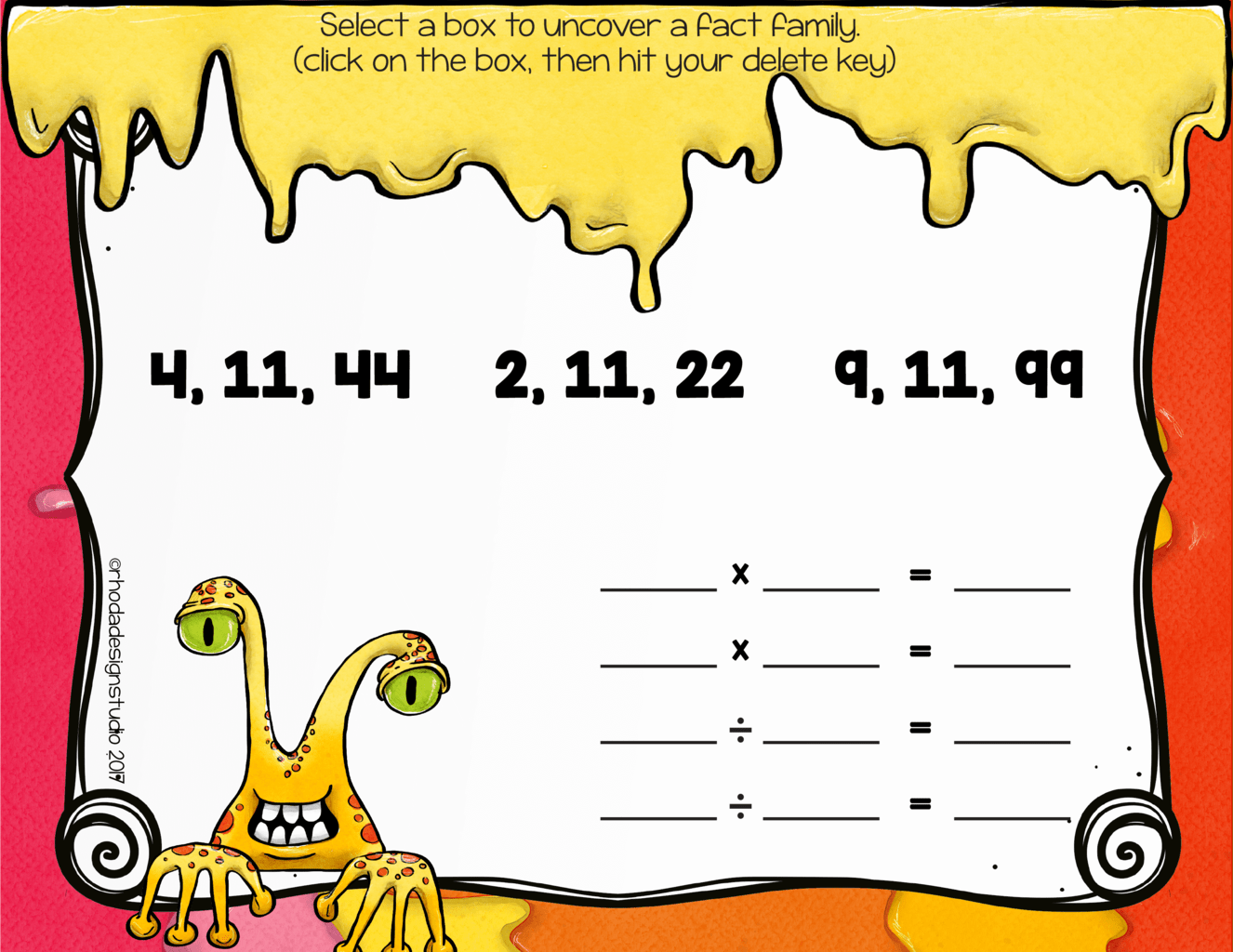 Easy To Use Free Multiplication Game Printables