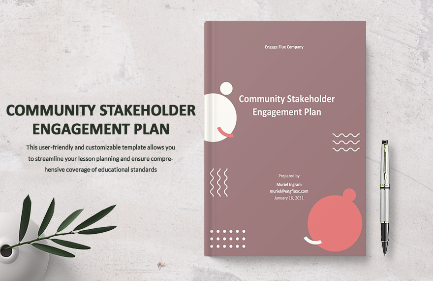 Editable Engagement Plan Templates In Word To Download