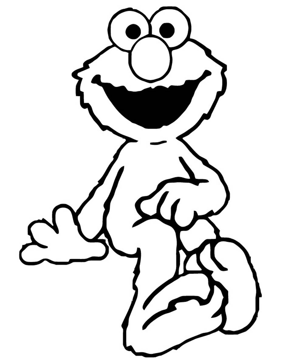 Elmo Printable Coloring Pages ColoringMe