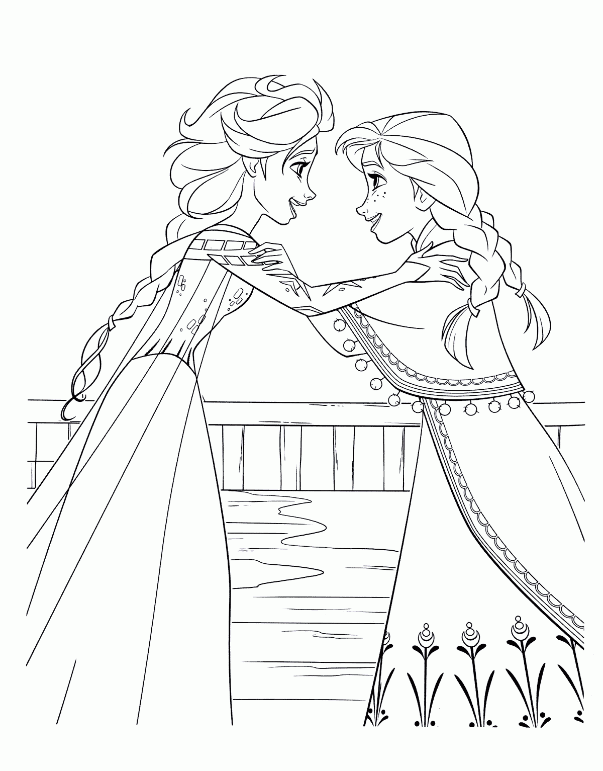 elsa and anna printable pictures