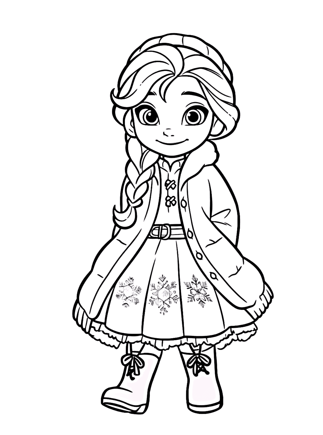Elsa Coloring Pages Printable Coloring Online Free