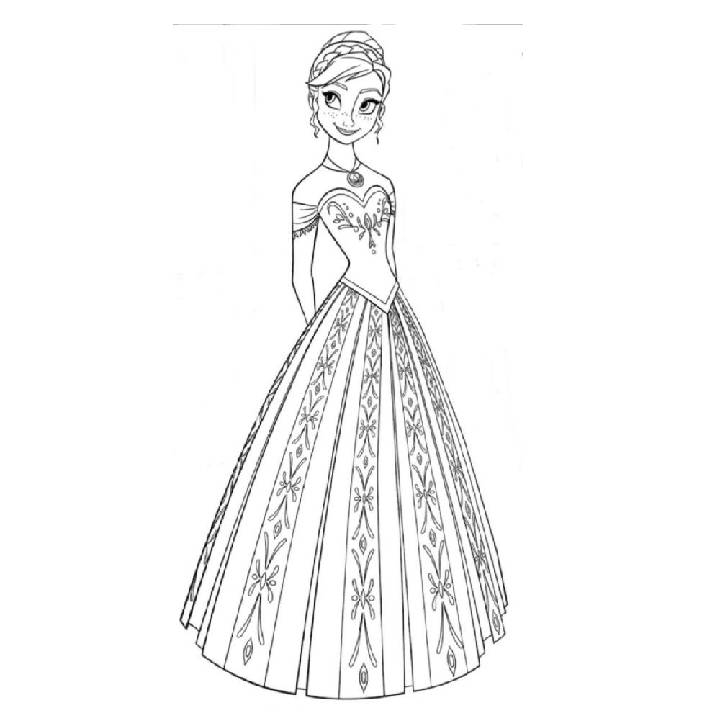 Elsa Coloring Printable Pages Pictures Printable Pictures