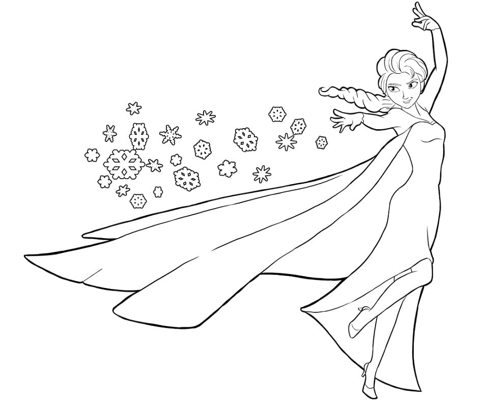 free printable elsa pictures
