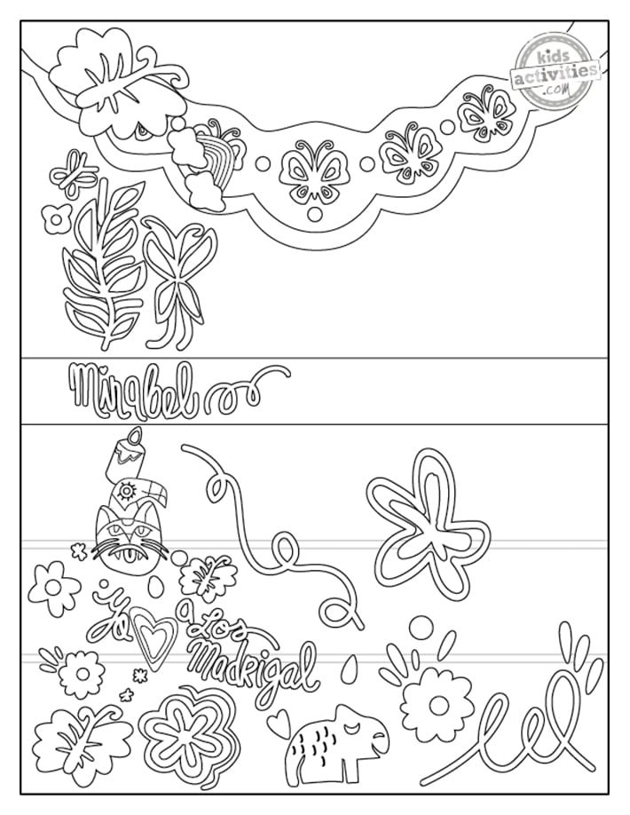 encanto activities printable