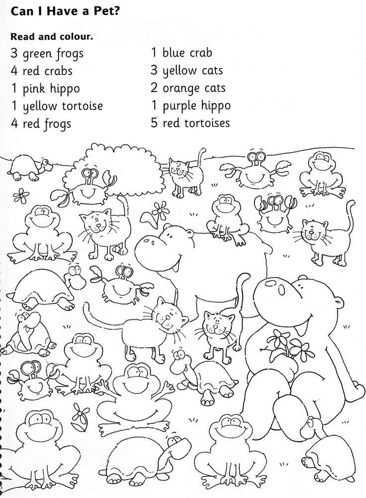 learning english activities printable