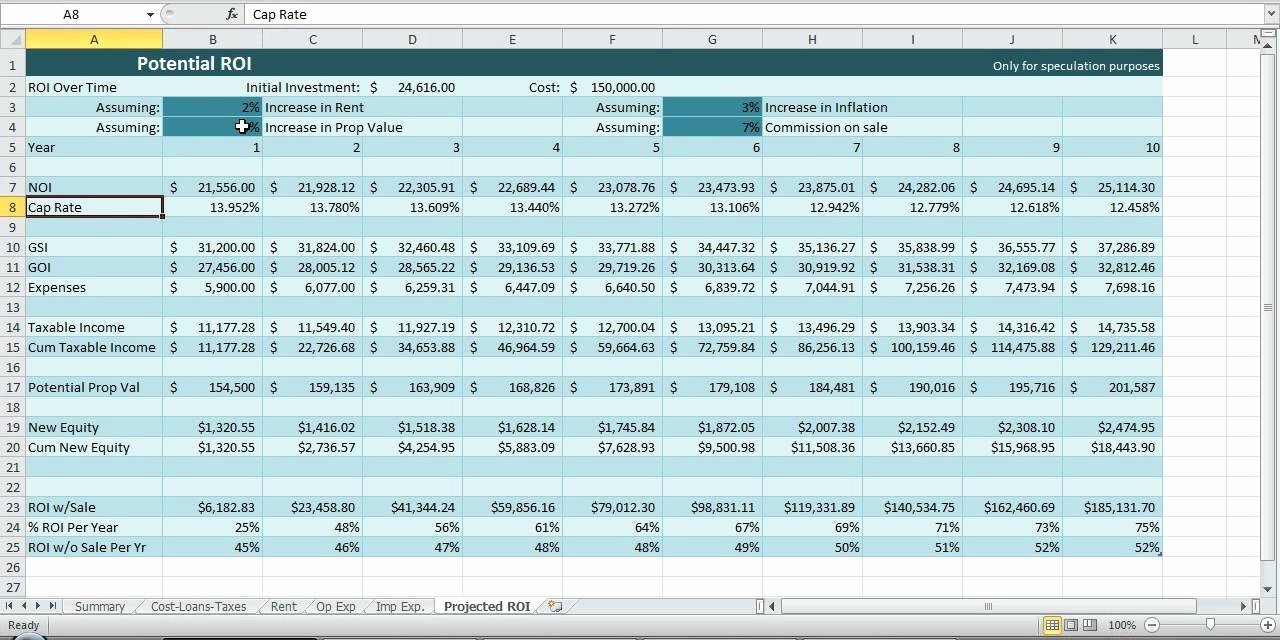excel estate planning template