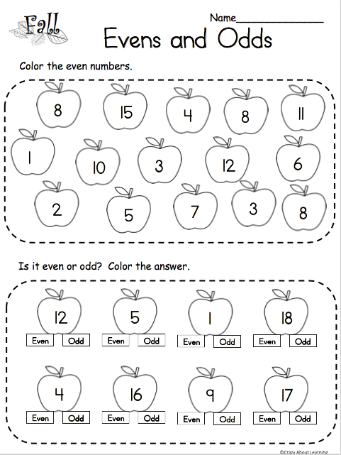 Even And Odd Numbers Worksheets Worksheets Library