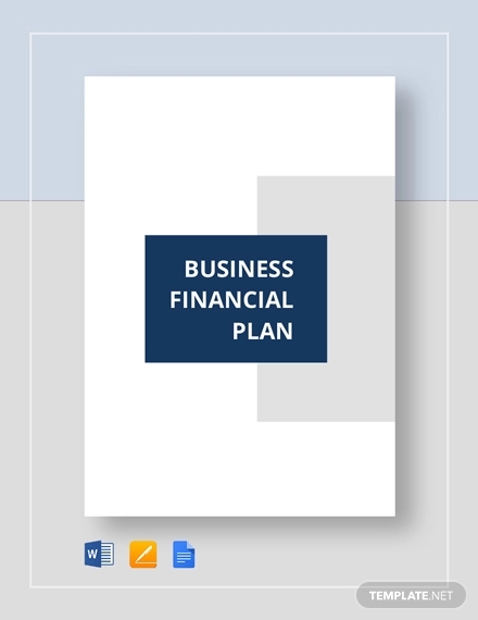 Financial Plan Template 15 Word Excel PDF Documents Download