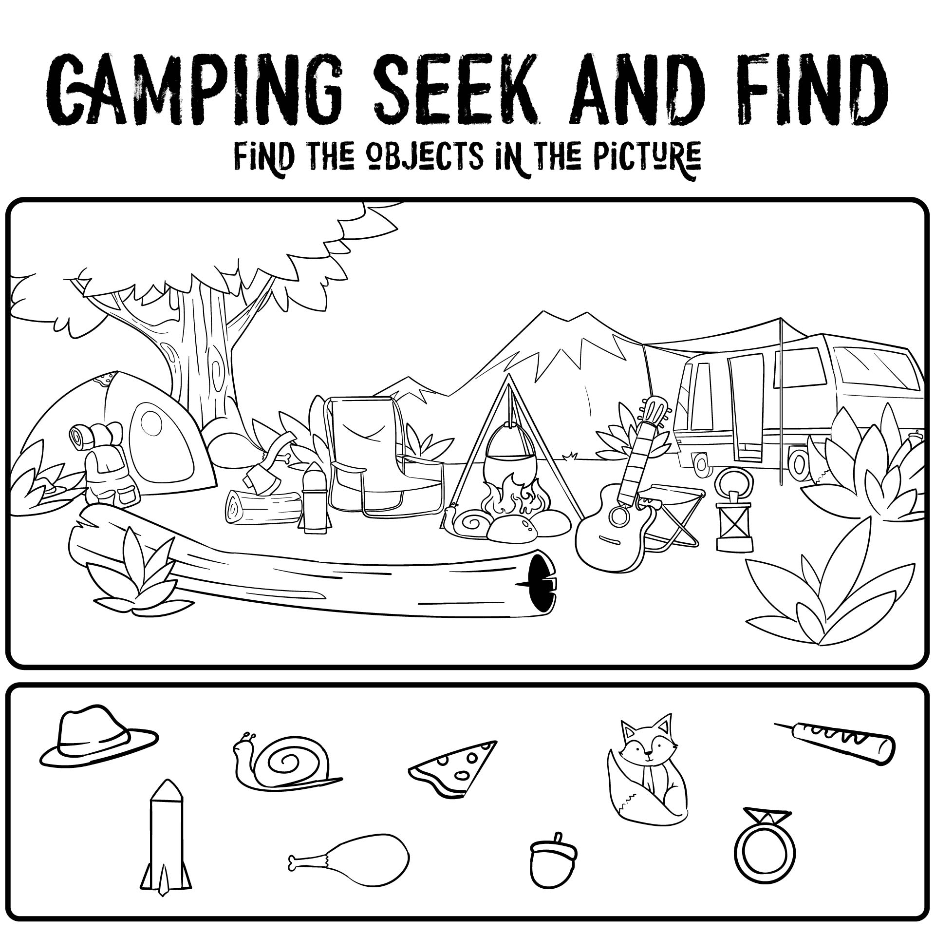 Find Hidden Pictures Halloween 15 Free PDF Printables Printablee
