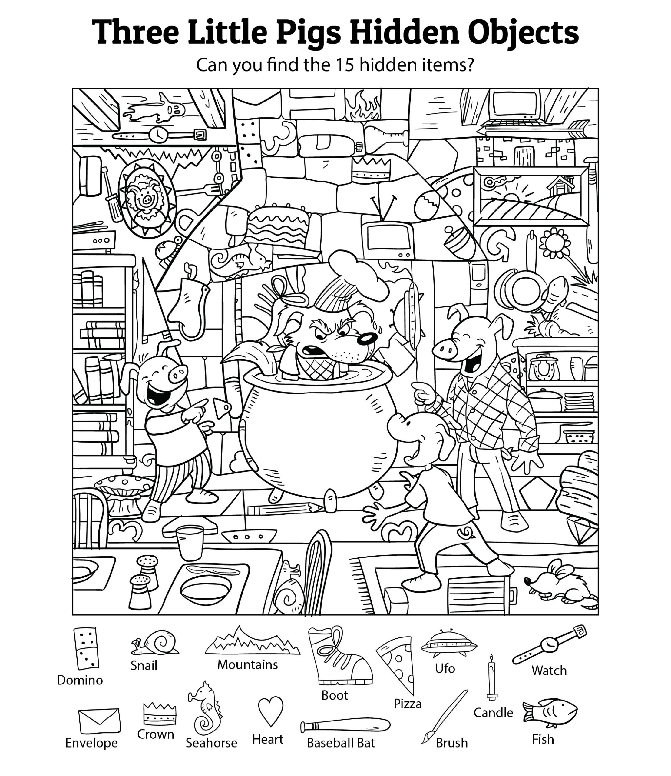 Find The Object Printable