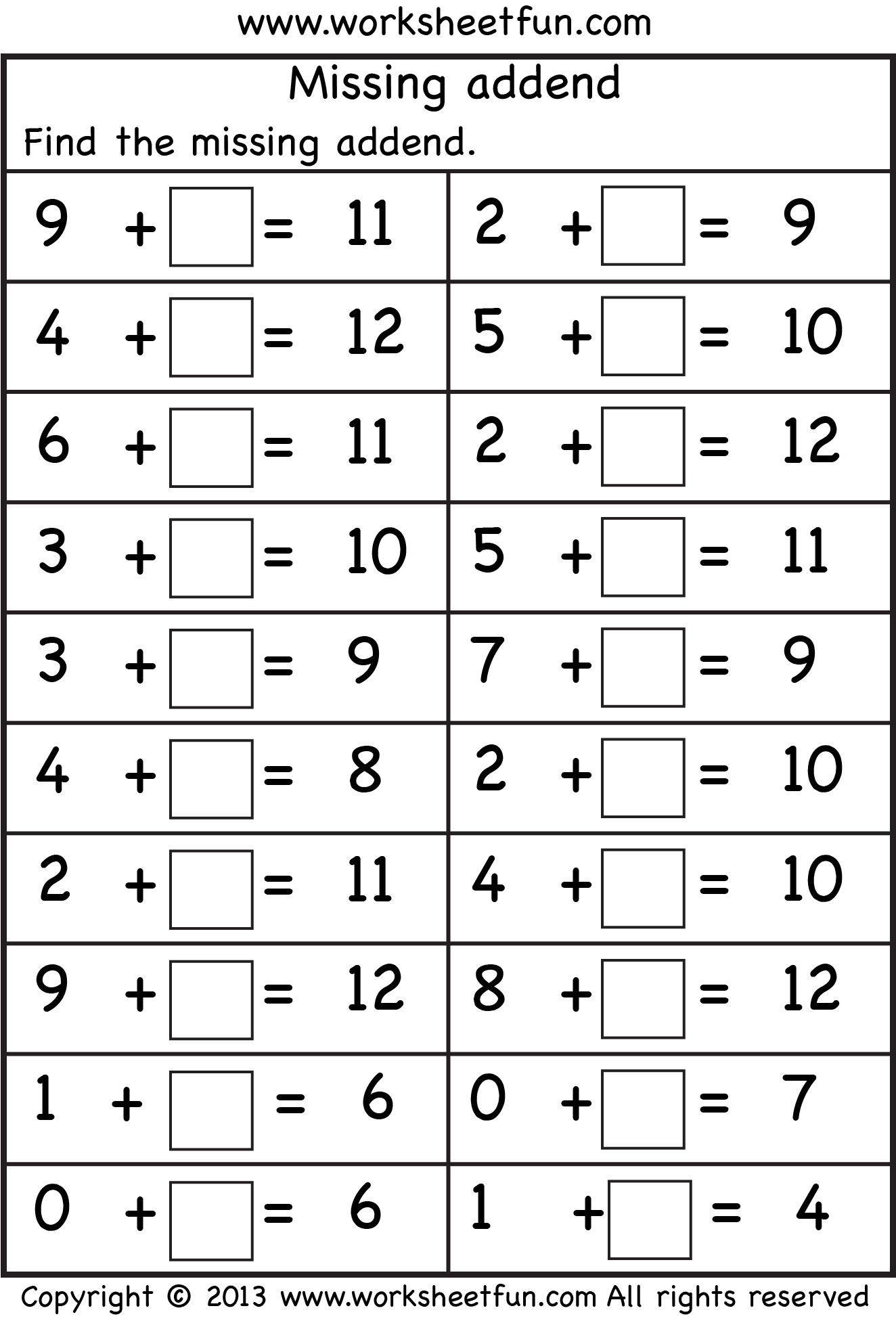 First Grade Math Worksheets Kindergarten Math Worksheets 1st Grade