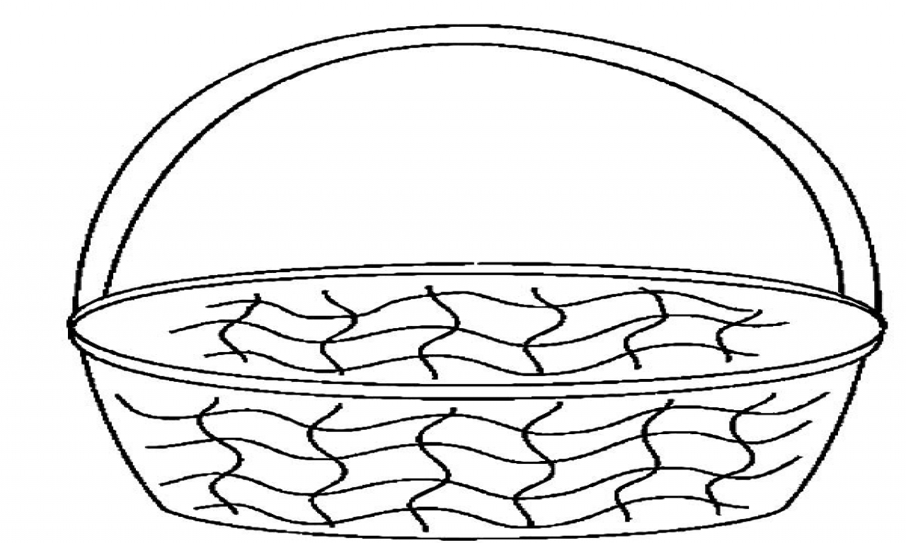 Flower Basket Colouring Pages At GetColorings Free Printable 