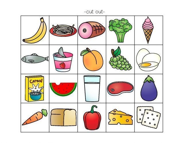 food group sorting activity free printable