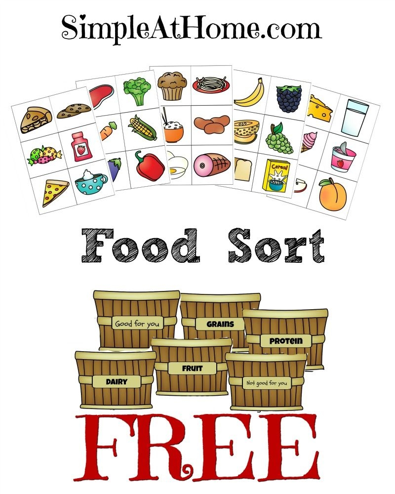Food Group Printables