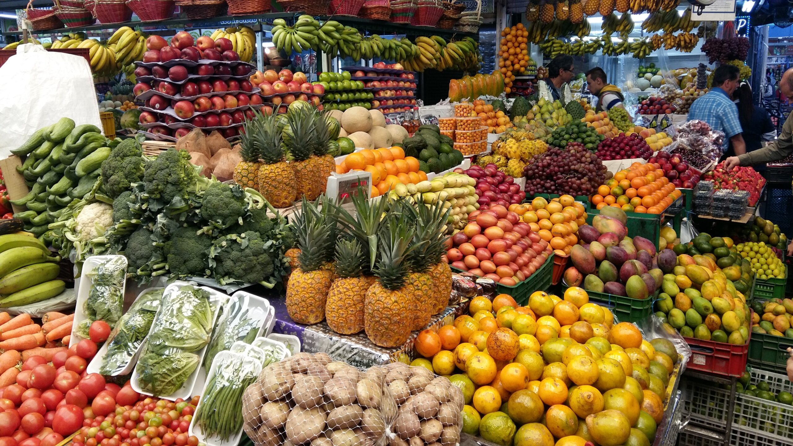 Food Market In Colombia Paloquemao Flavors Of Bogota