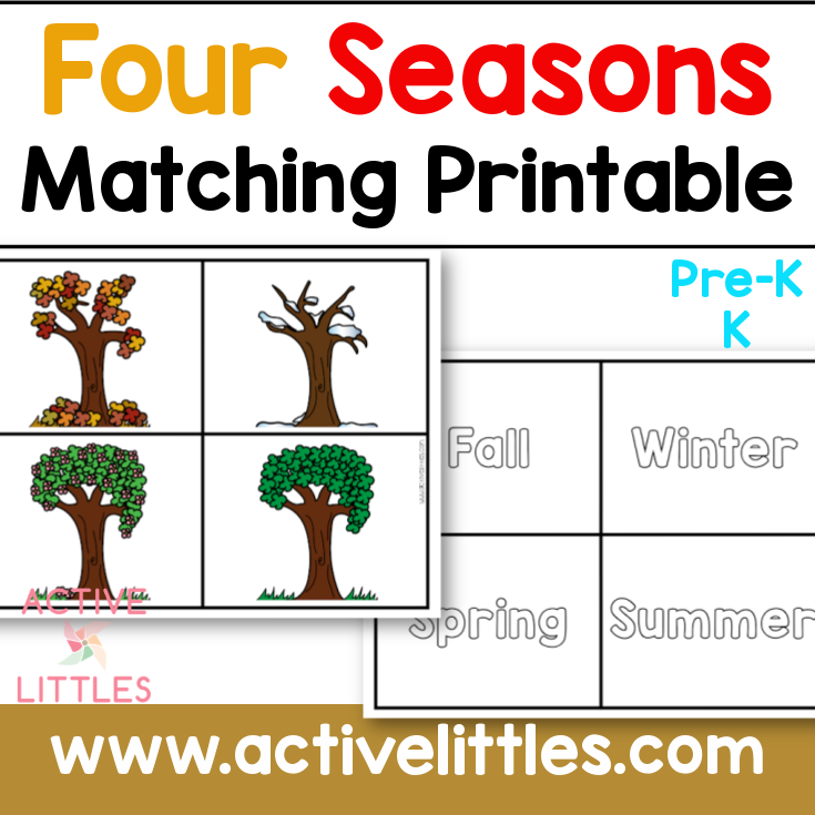 four seasons printable pictures
