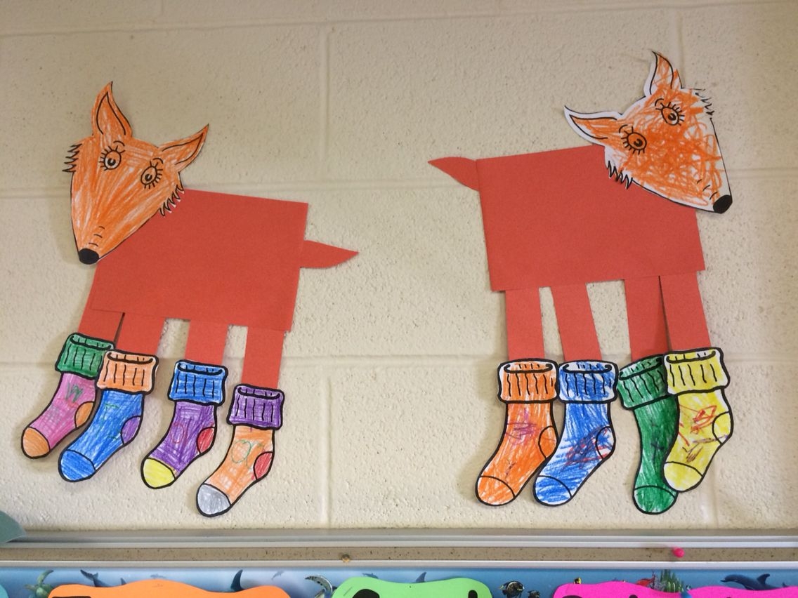 fox in socks activities printables