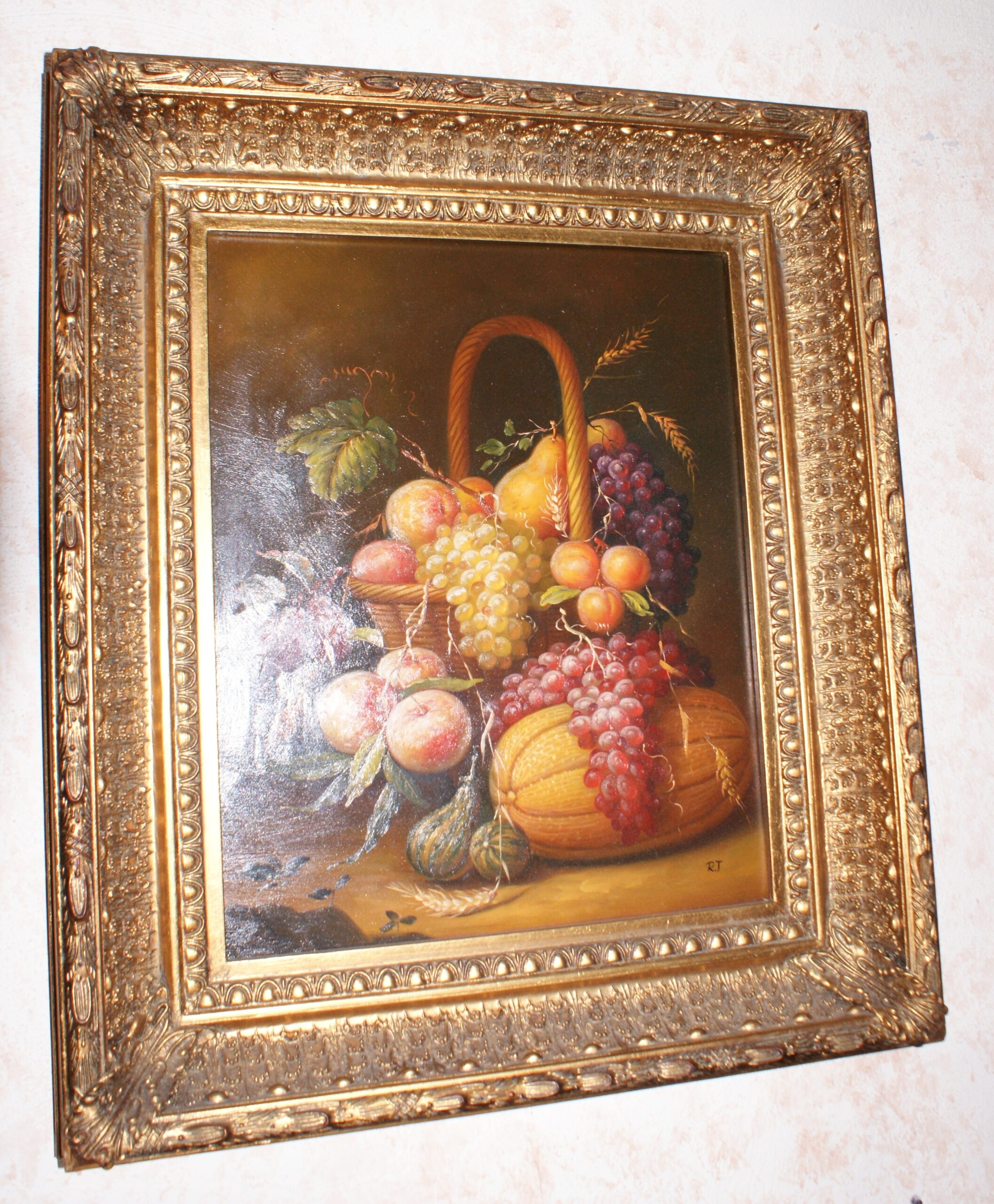 Framed Fruit Painting Luc 39 s