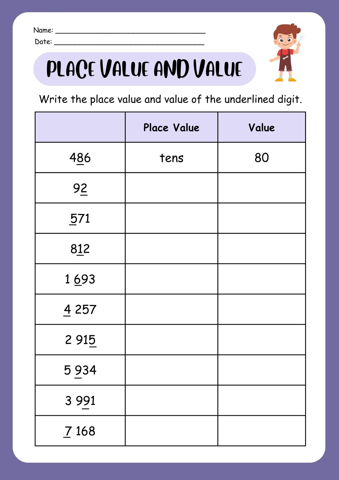 Free 1st Grade Addition And Subtraction 2 Digit Math Worksheet