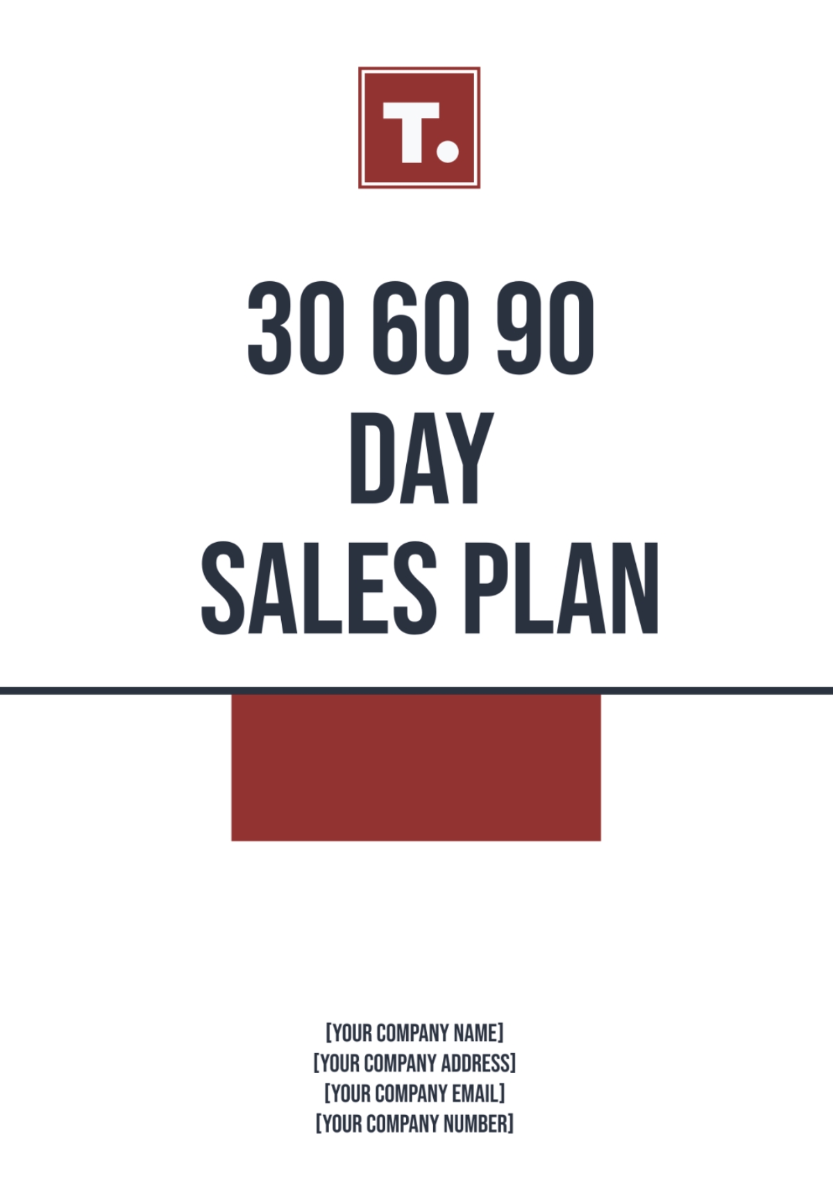 Free 30 60 90 Day Sales Plan Template To Edit Online