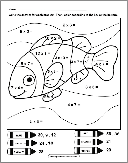 8th grade math coloring worksheets pdf