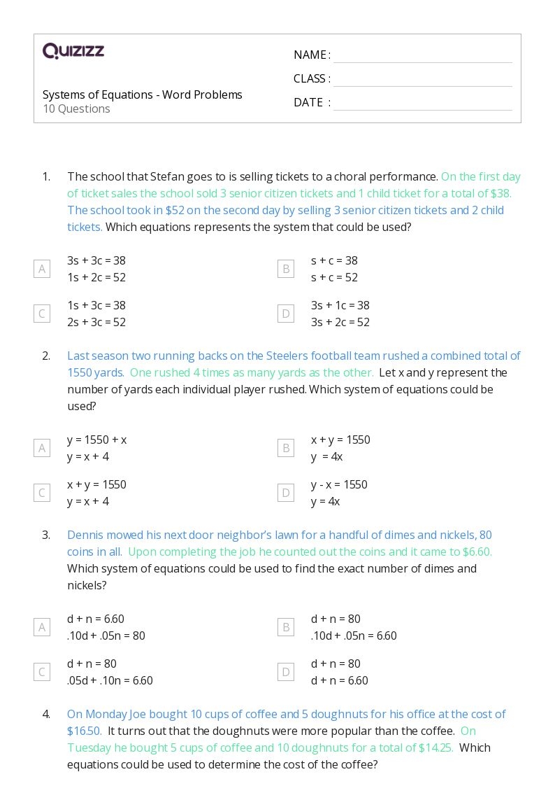 Free 8th Grade Math Problems Worksheet Download Free 8th Grade Math
