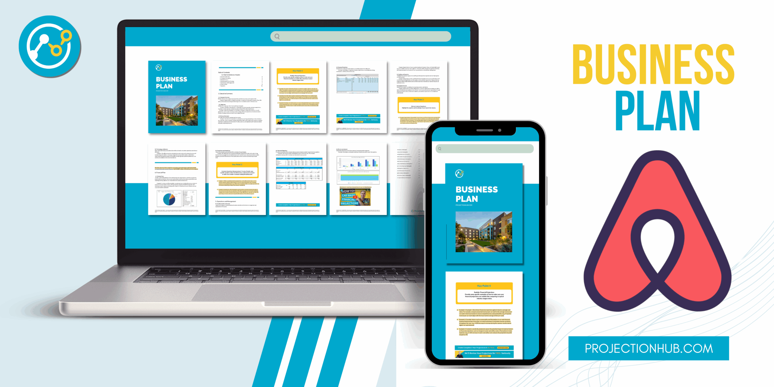 Free Airbnb Business Plan Template ProjectionHub