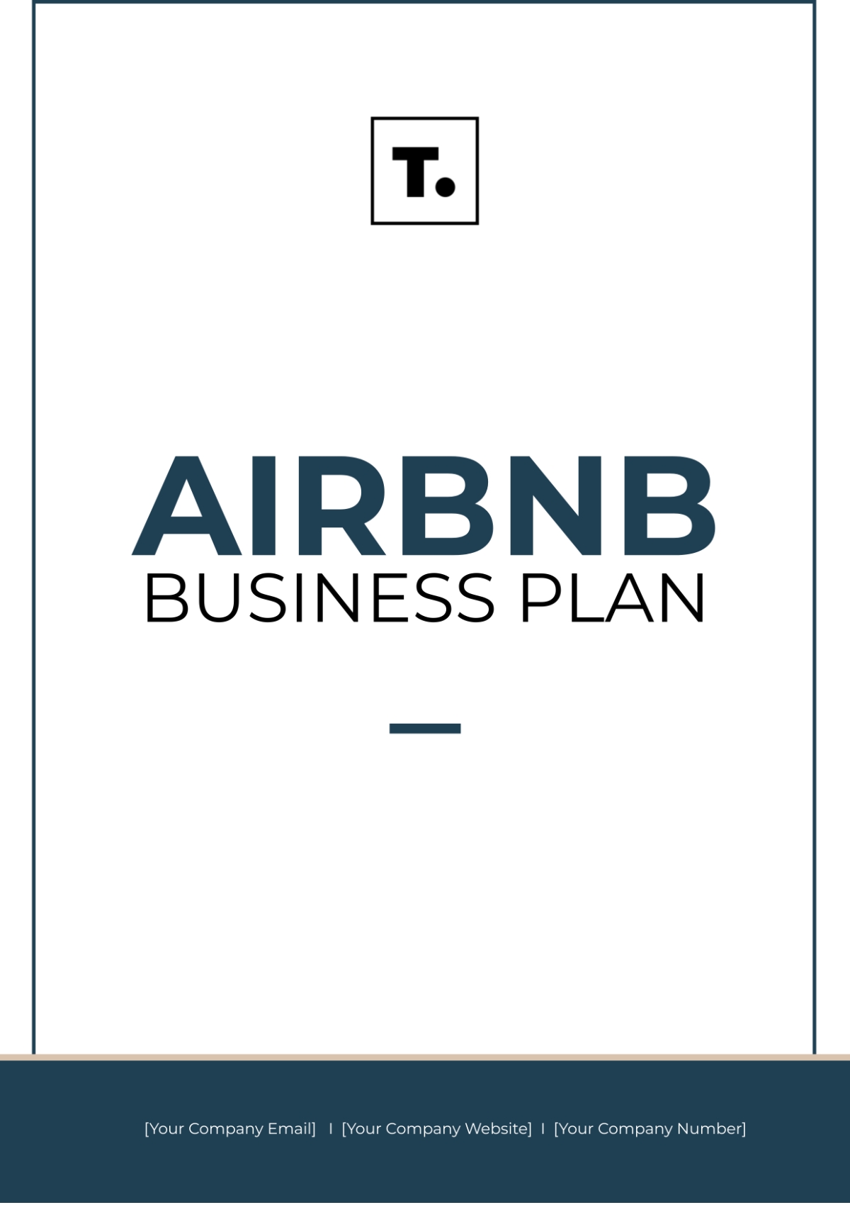 Free Airbnb Business Plan Template To Edit Online