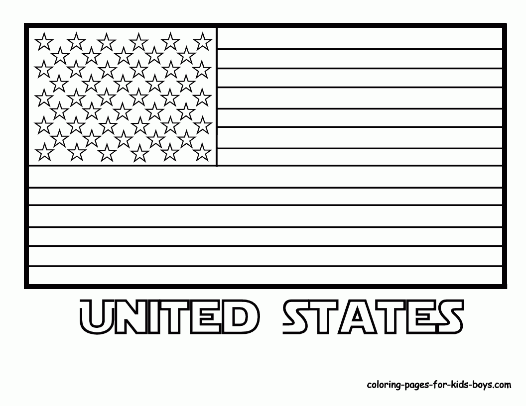 free printable picture of american flag
