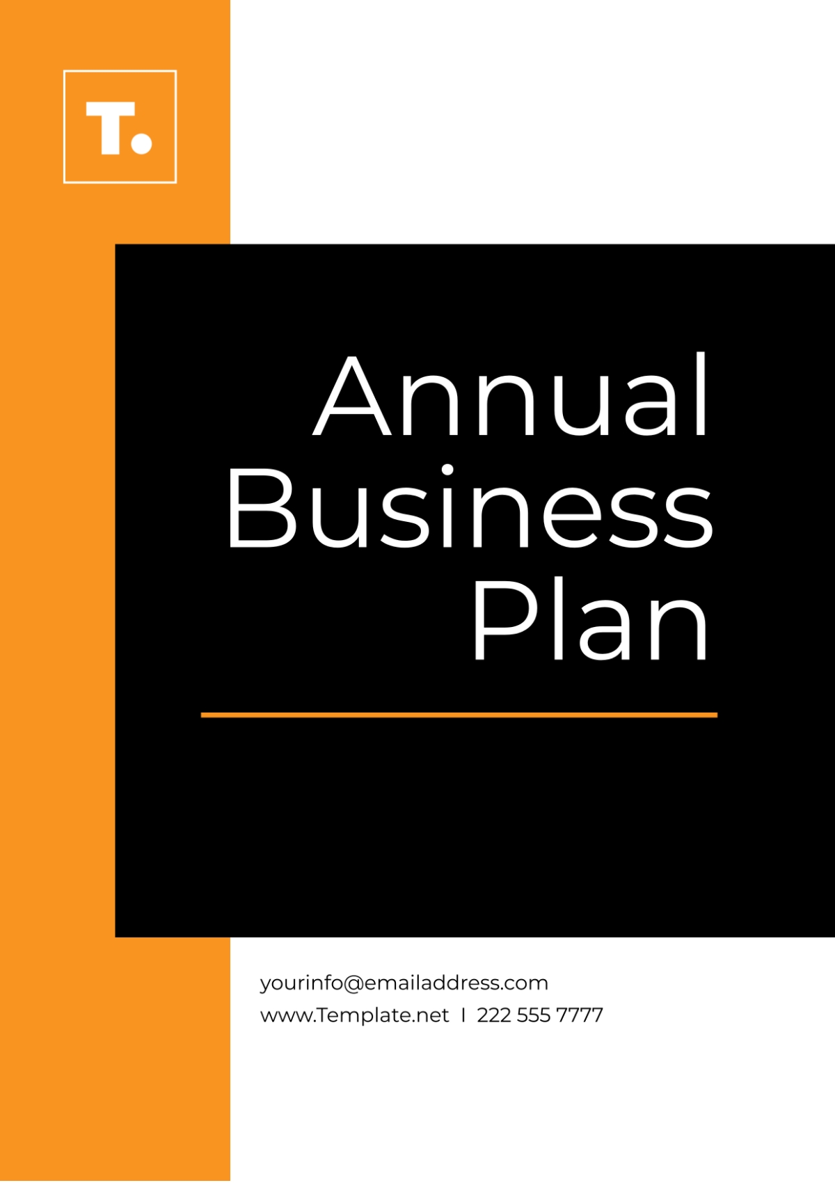 Free Annual Business Plan Template To Edit Online