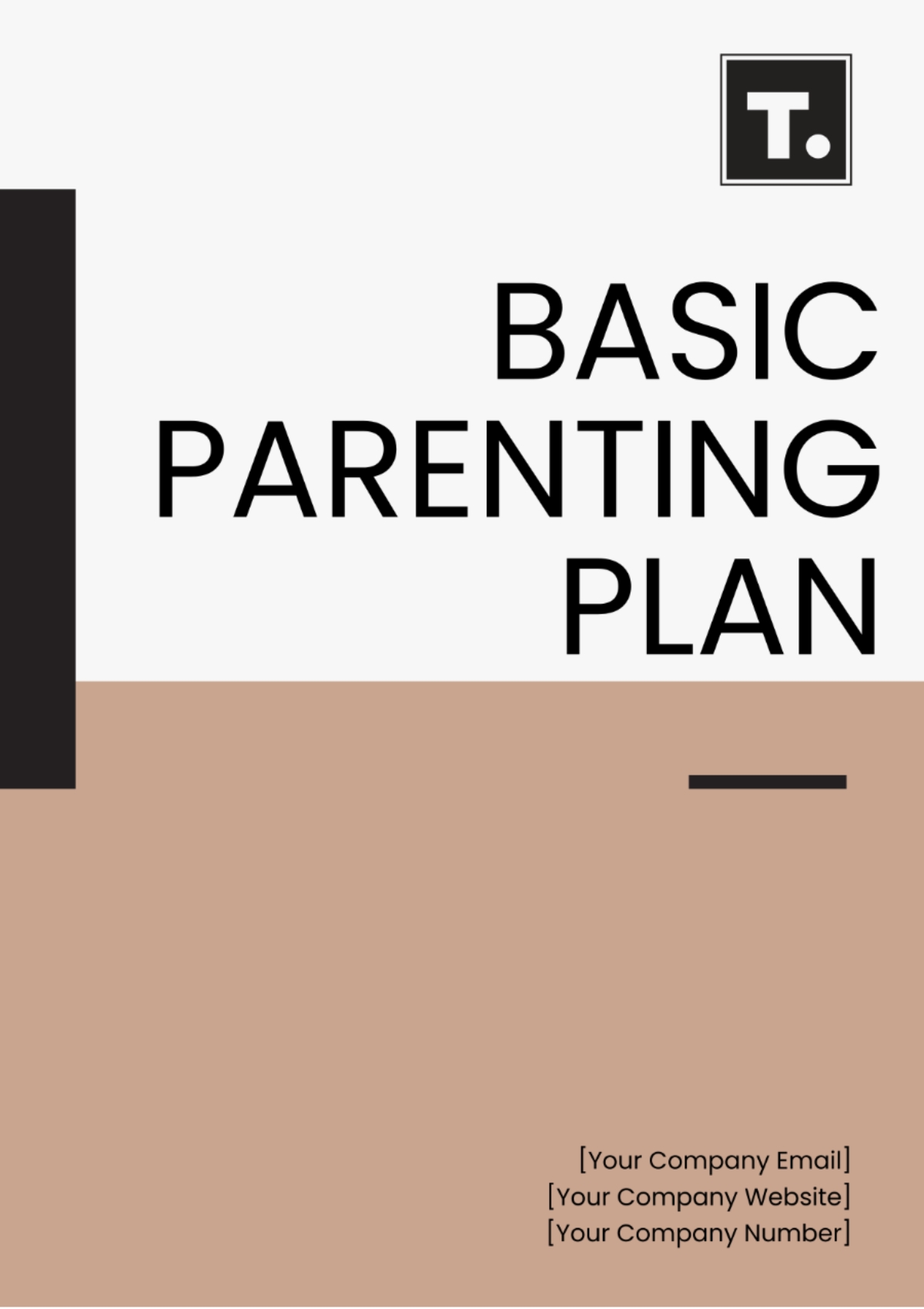 parenting plan template pdf