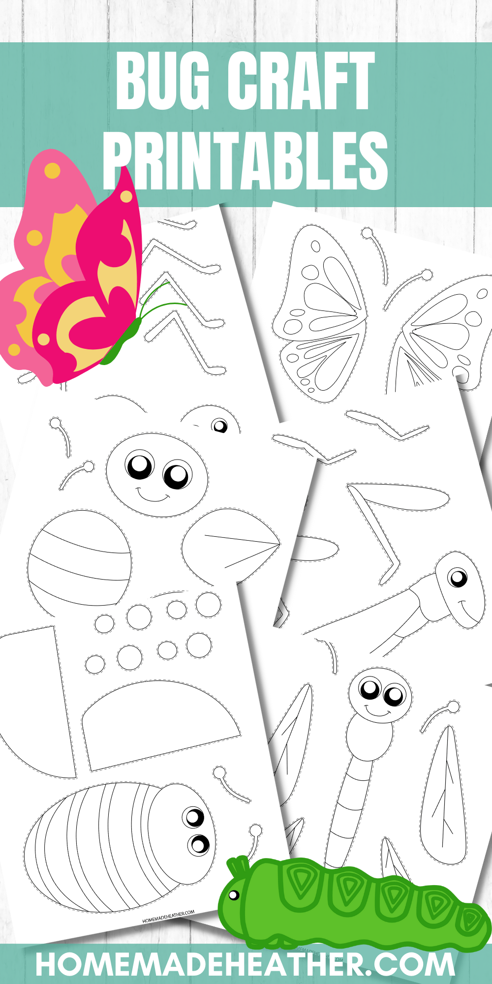 free printable bug activities